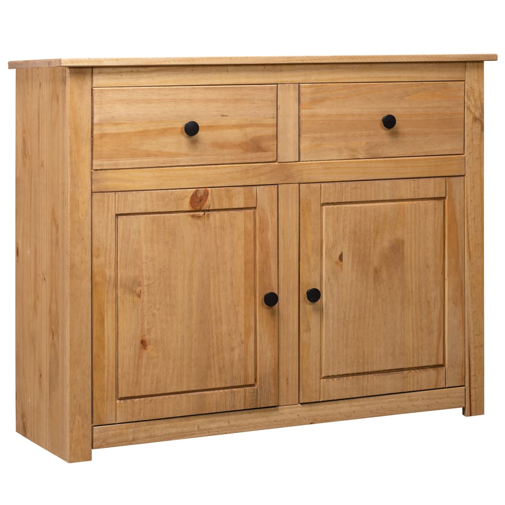 Vidaxl dressoir panama range 93x40x80 cm massief grenenhout