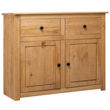 Vidaxl dressoir panama range 93x40x80 cm massief grenenhout