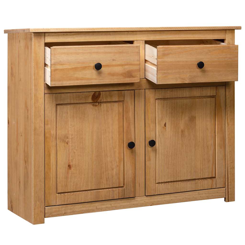 Vidaxl dressoir panama range 93x40x80 cm massief grenenhout