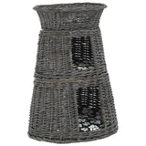 Vidaxx 3-teiliges Katzenkorb-Set mit Kissen 47x34x60 cm Weide