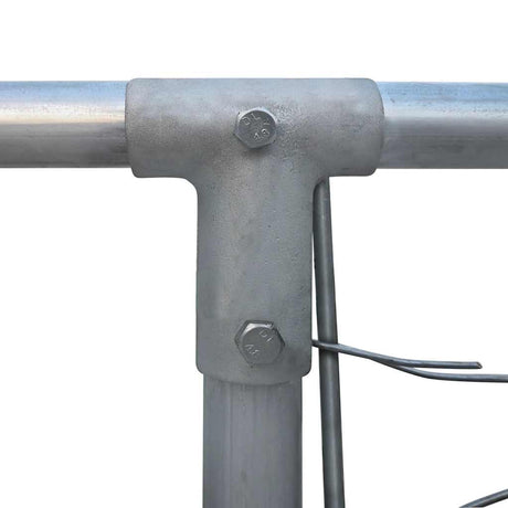 Vidaxxl Outdoor-Hundezwinger 2x2x1 m aus verzinktem Stahl