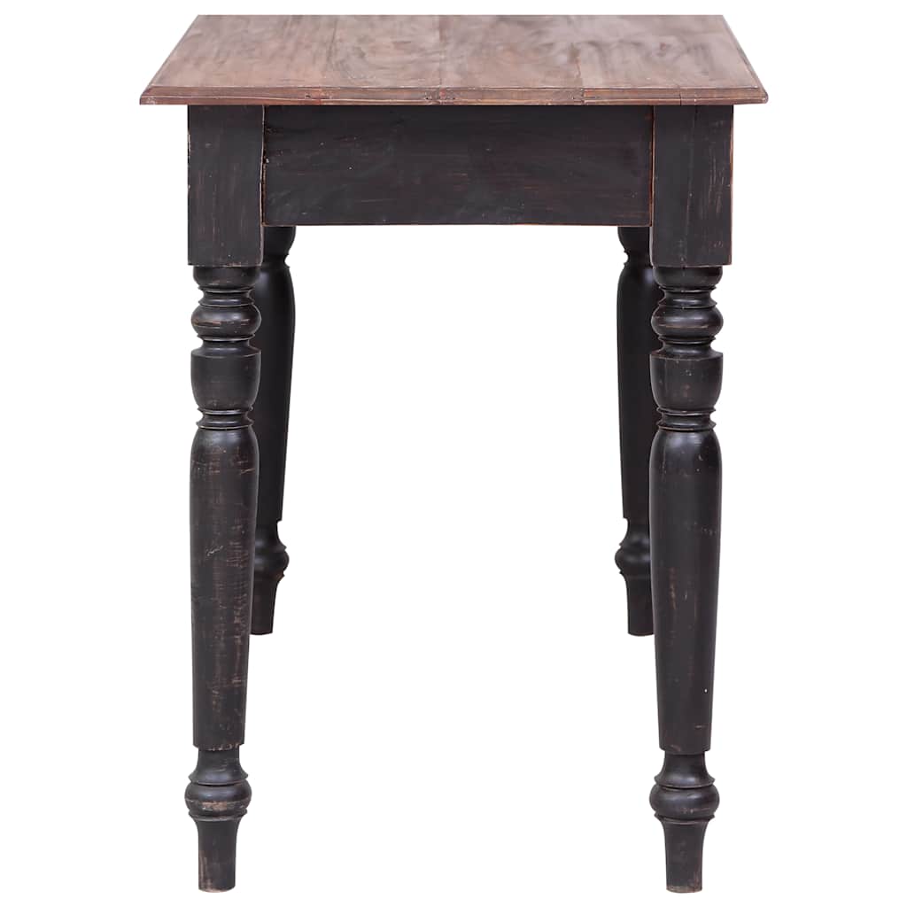 Vidaxl bureau met 3 lades 117x57x75 cm massief mahoniehout