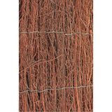 Natur Natur 2 St Garden Bildschirme 1x5 m 1 cm dicke Heide