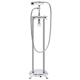 Vidaxl Badewanne Kran abgelöst 99,5 cm Edelstahl Silber gefärbt