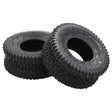 VIDAXL 4-teilig Schubkarree und Innenreifen Set 15x6.00-6 4PR Gummi