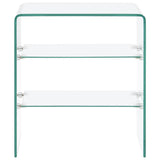 Vidaxl salontafel 50x40x56 cm gehard glas