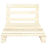 Vidaxl bedframe pallet massief grenenhout 90x200 cm
