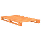 Vidaxl bedframe pallet massief grenenhout bruin 90x200 cm