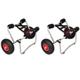 VIDAXL KAYAKTROLLEY 2 ST ALUMINUM