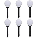 Vidaxl Gartenpfadlampen 6 STs mit Bodennadel LED 20 cm