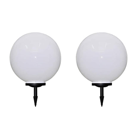 VidaXL Garten-Wegelampen 2 Stück mit Erdspieß LED 50 cm