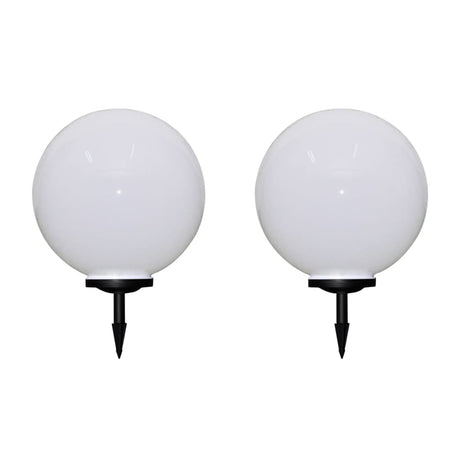 VIDAXL GARDE PATH LAMPS 2 STS mit Bodenstift LED 50 cm