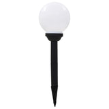 VidaXL Solarlampen 8 Stk. LED rund 15 cm RGB