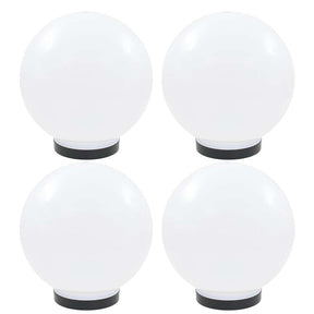 VidaXL LED-Glühbirnenlampen 4 Stück rund 25 cm PMMA