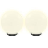 VidaXL LED-Glühbirnenlampen 4 Stück rund 25 cm PMMA