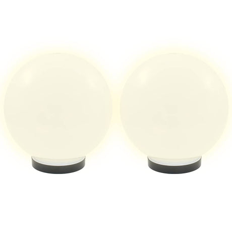 VidaXL LED-Glühbirnenlampen 4 Stück rund 25 cm PMMA