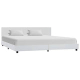 Vidaxl bedframe kunstleer wit 180x200 cm