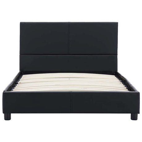 Vidaxl bedframe kunstleer zwart 90x200 cm