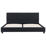Vidaxl bedframe kunstleer zwart 140x200 cm
