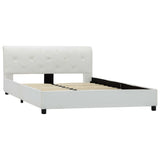 Vidaxl bedframe kunstleer wit 120x200 cm