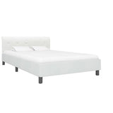 Vidaxl bedframe kunstleer wit 140x200 cm
