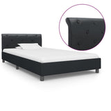 Vidaxl bedframe kunstleer zwart 90x200 cm
