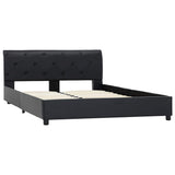 Vidaxl bedframe kunstleer zwart 120x200 cm
