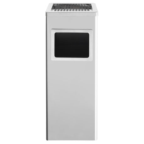 Vidaxl Aschenbecher Trash Hotel 36 L Edelstahl