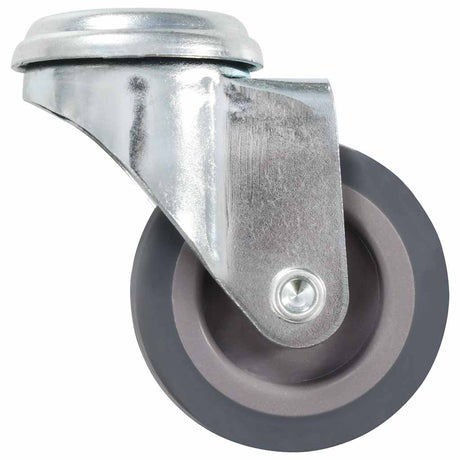 Vidaxl 16 st zwenkwielen met boutgaten 50 mm