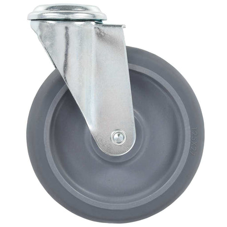Vidaxl 16 st zwenkwielen met boutgaten 125 mm