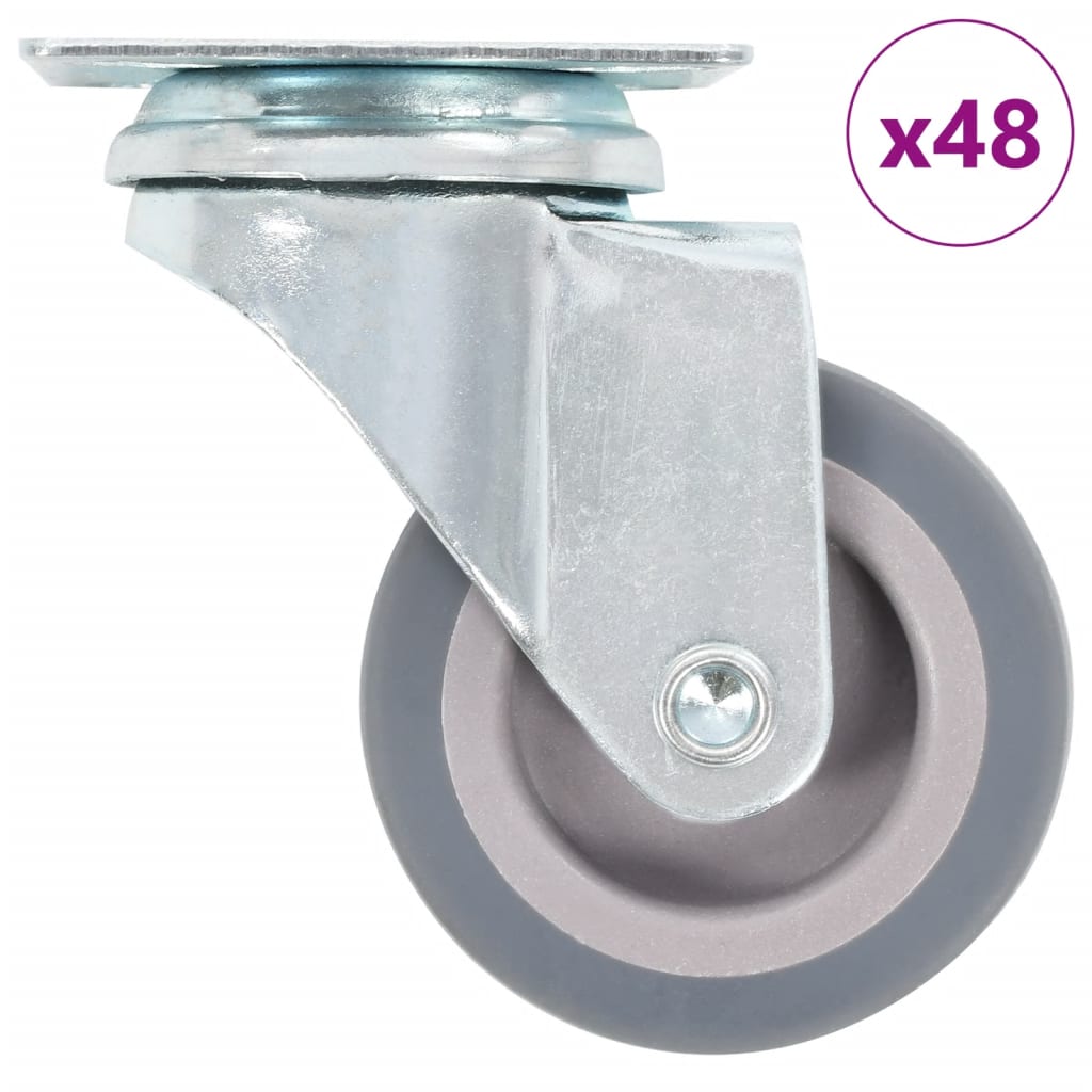 VidaXL 48 Stk. Rollen 50 mm