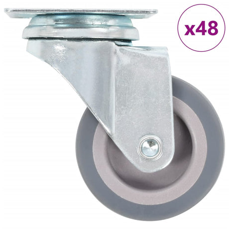 VidaXL 48 Stk. Rollen 50 mm