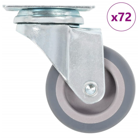 VidaXL 72 Stk. Rollen 50 mm