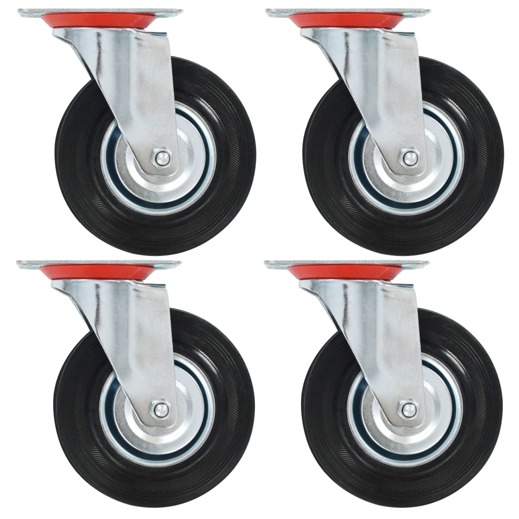 VidaXL 12 Stk. Rollen 125 mm
