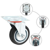 VidaXL 12 Stk. Rollen 75 mm