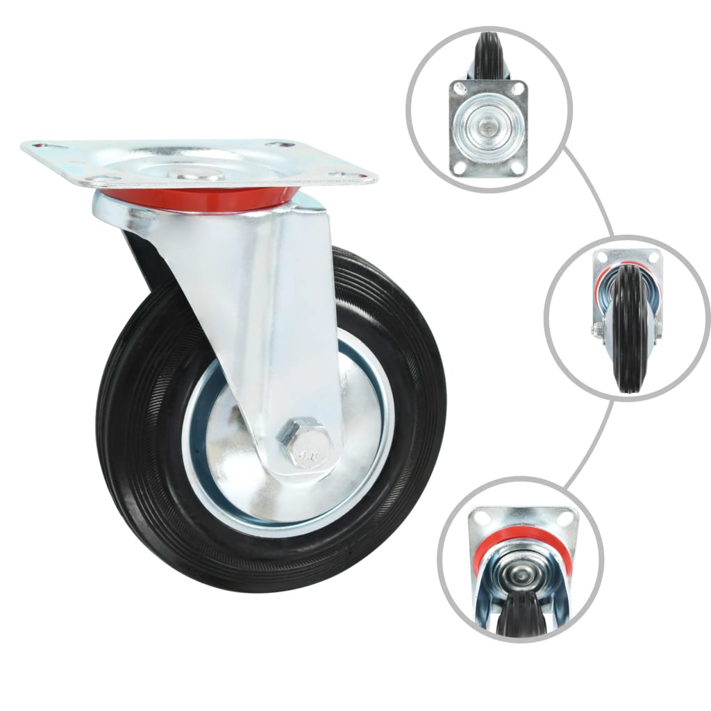 VidaXL 16 Stück Lenkräder 160 mm