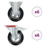 VidaXL 12 Stück Räder 160 mm
