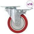 VidaXL Rollen 16 Stück 100 mm