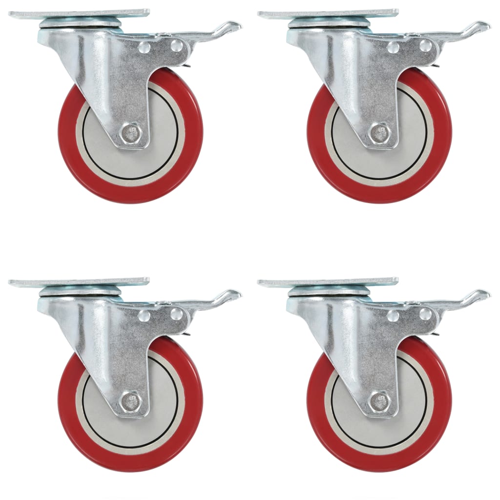 VidaXL Rollen 24 Stück 100 mm