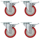 VidaXL Rollen 24 Stück 100 mm