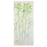 Vidaxx Fliegenvorhang 90x200 cm Bambus