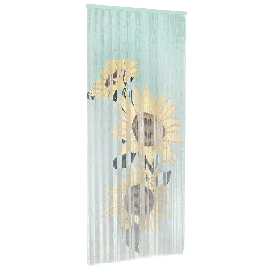Vidaxx Fliegenvorhang 90x200 cm Bambus