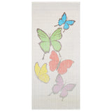 Vidaxx Fliegenvorhang 90x200 cm Bambus