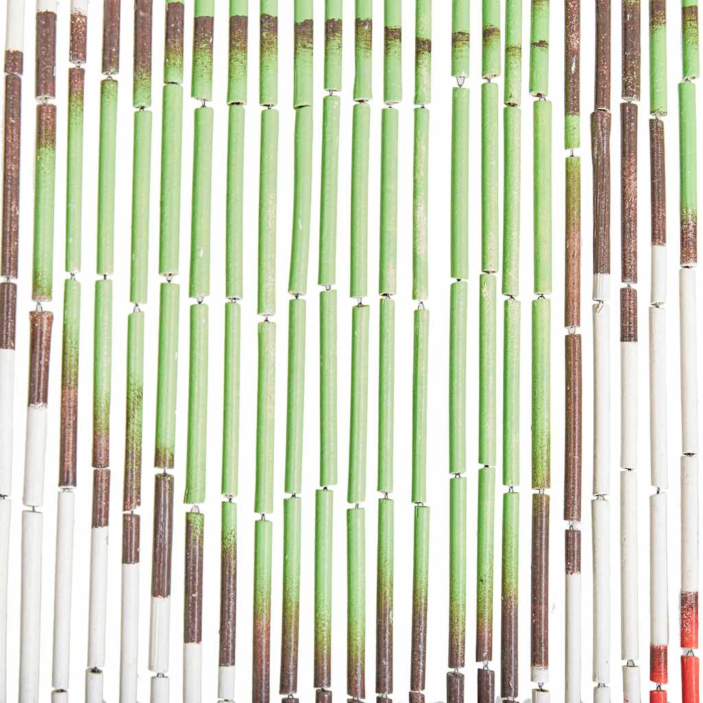 Vidaxx Fliegenvorhang 90x200 cm Bambus