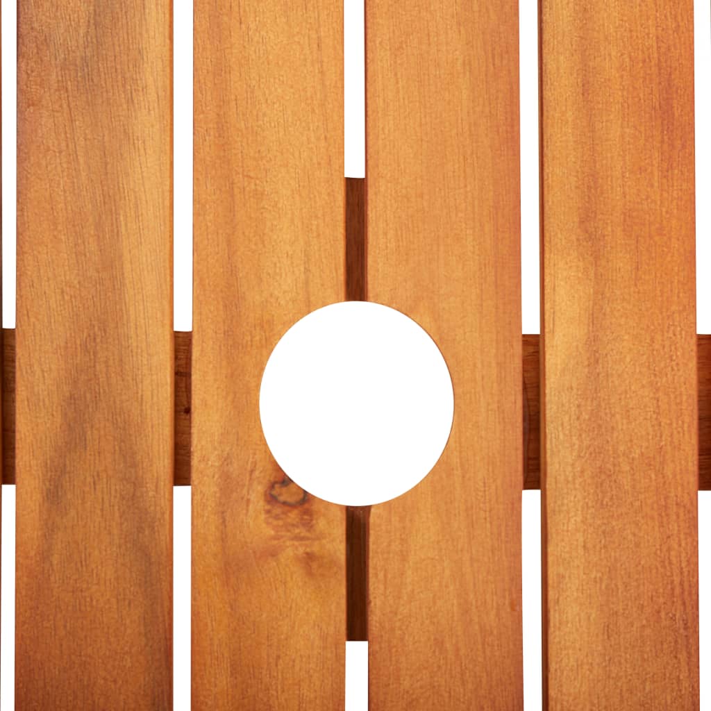 Vidaxl tuintafel 88x88x74 cm massief acaciahout