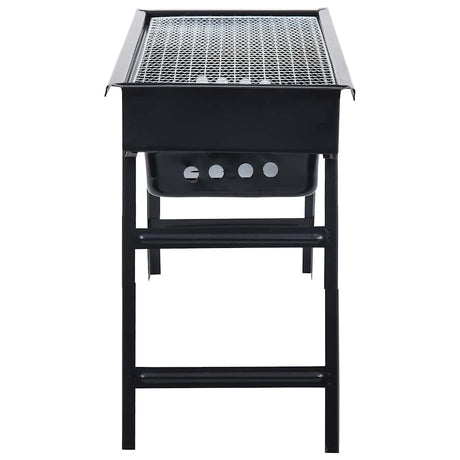 Vidaxl Campingbarbecue tragbar 60x22.5x33 cm rostfrei