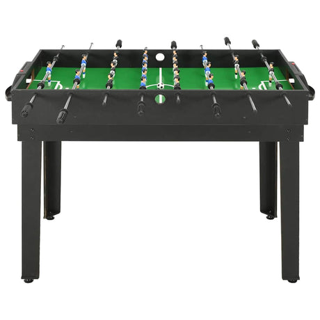 Vidaxl Multispart-Tabelle 15-in-1 121x61x82 cm Schwarz