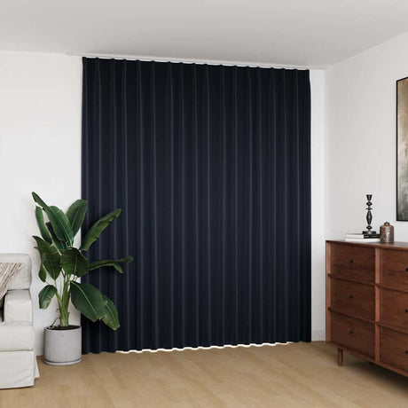 Vidaxl -Vorhang Blackout mit Haken 290x245 cm Anthrazit