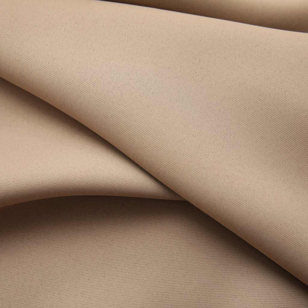 VIDAXL -Vorhänge Blackout mit Haken 2 PCs 140x175 cm Taupe