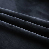 Vidaxl Vorhang Blackout mit Haken 290x245 cm Samt schwarz